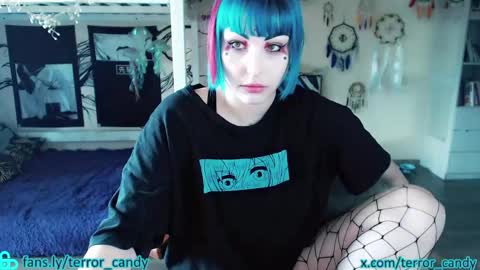 Snapshot of terror_candy chatting on 04-13-26, 09:48 CRY BABY online show from 04-13-26, 09:48