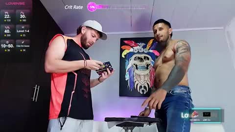 Snapshot of the_golden_boys chatting on 03-10-25, 09:18 SCOTT THEO KAMERON GENDERSON online show from 03-10-25, 09:18