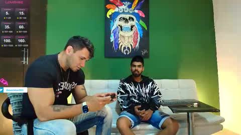 Snapshot of the_golden_boys chatting on 10-15-25, 10:21 SCOTT THEO KAMERON GENDERSON online show from 10-15-25, 10:21