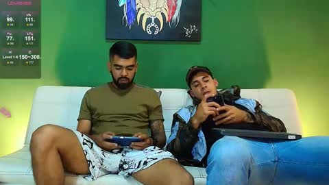 Snapshot of the_golden_boys chatting on 10-22-25, 01:39 SCOTT THEO KAMERON GENDERSON online show from 10-22-25, 01:39