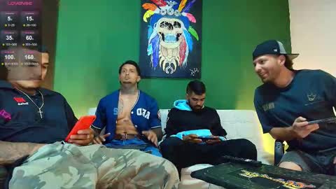 Snapshot of the_golden_boys chatting on 10-28-25, 12:25 SCOTT THEO KAMERON GENDERSON online show from 10-28-25, 12:25