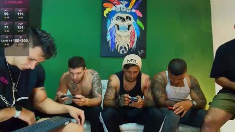 Snapshot of the_golden_boys chatting on 10-29-25, 02:36 SCOTT THEO KAMERON GENDERSON online show from 10-29-25, 02:36