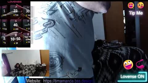 Snapshot of timamanda chatting on 02-24-26, 08:07 Tim Amanda online show from 02-24-26, 08:07