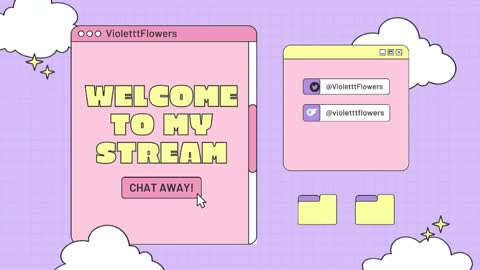 Violet Flowers online show from 04-26-26, 11:46