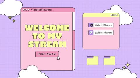 Violet Flowers online show from 06-23-26, 12:30
