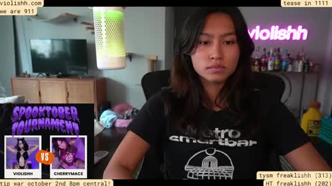 Snapshot of violishh chatting on 10-01-25, 06:25 follow me on twitter violishh and ig violishh online show from 10-01-25, 06:25