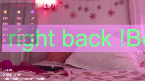 Snapshot of xo_sadie chatting on 02-19-26, 08:21 Xo Sadie online show from 02-19-26, 08:21