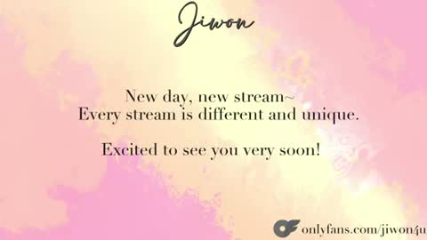 J i w o n   online show from 07-01-26, 08:08