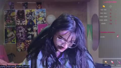 Haruno online show from 02-15-25, 01:38