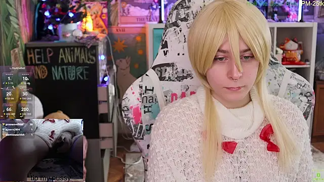 ShiroiFubuki online show from 01-04-25, 10:27