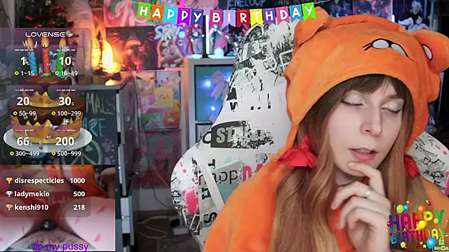 ShiroiFubuki online show from 02-20-25, 03:30