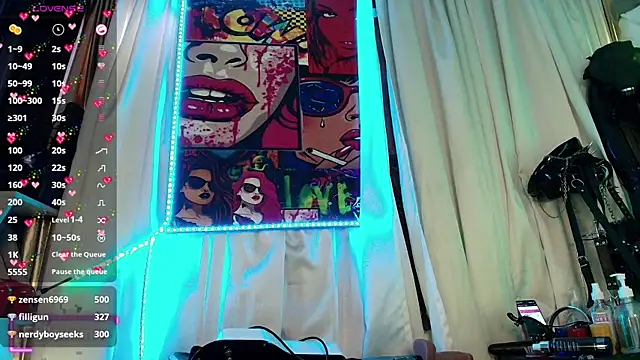 LatexDevil Blondie online show from 03-04-25, 10:49