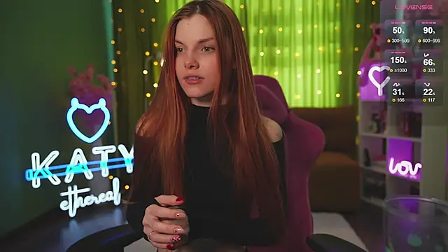 Katy  Ethereal online show from 03-03-25, 06:15