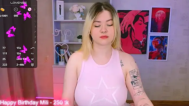 cutie mili online show from 01-24-25, 11:15