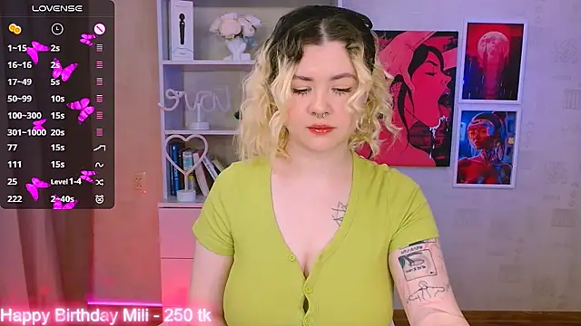 cutie mili online show from 01-25-25, 03:19