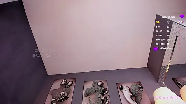 sweet karinpaz777 online show from 02-02-25, 06:53