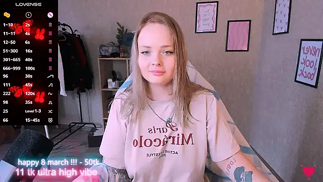 flower sarah  online show from 03-08-25, 01:14