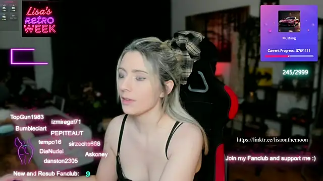 Snapshot of Lisaonthemoon chatting on 02-25-25, 11:11 Lisaonthemoon online show from 02-25-25, 11:11