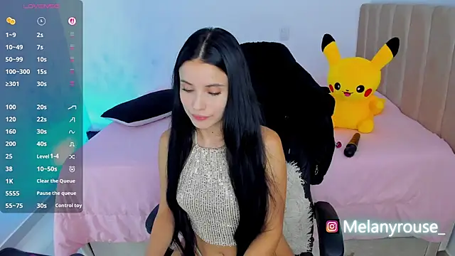 Snapshot of melanyrouse1 chatting on 10-13-25, 07:58 melanyrouse1 online show from 10-13-25, 07:58
