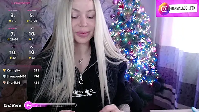 Marmalade Fox online show from 12-19-25, 07:04