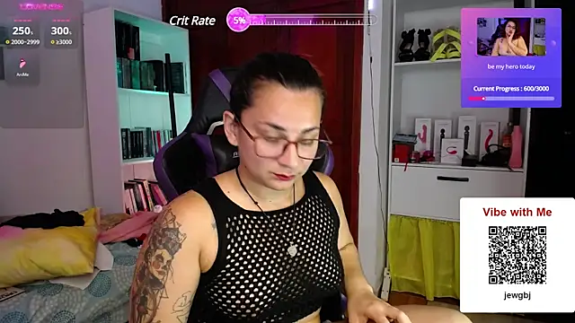 Amarantha 666 online show from 12-20-24, 12:08