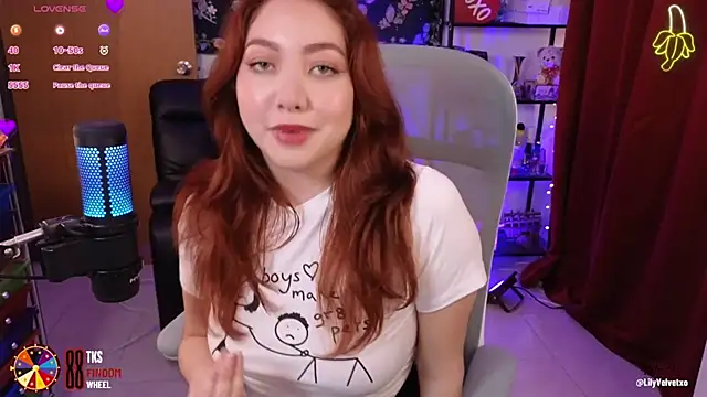 Snapshot of LilyVelvett chatting on 02-28-25, 04:54 LilyVelvett online show from 02-28-25, 04:54