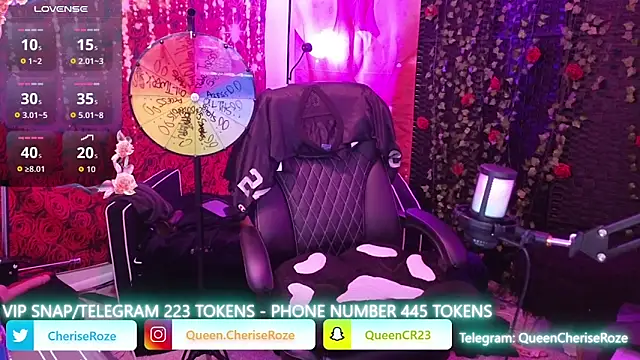 Snapshot of cheriserozequeen chatting on 09-17-25, 05:14 cheriserozequeen online show from 09-17-25, 05:14