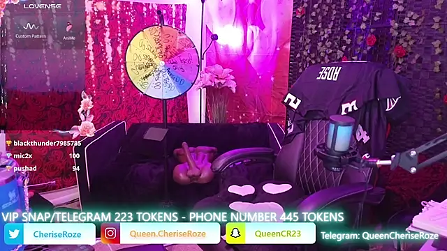 Snapshot of cheriserozequeen chatting on 09-20-25, 05:14 cheriserozequeen online show from 09-20-25, 05:14