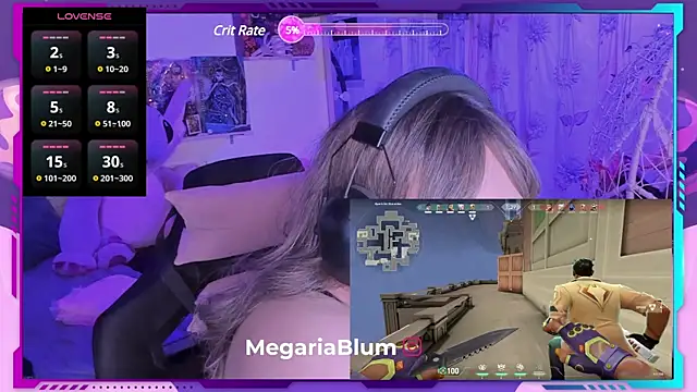 MegariaB online show from 01-17-25, 04:28