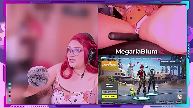 Snapshot of MegariaB chatting on 05-14-26, 05:03 MegariaB online show from 05-14-26, 05:03