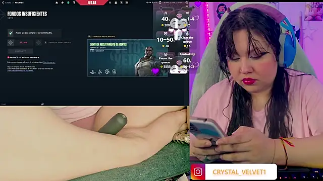 Snapshot of crystal7u7 chatting on 10-08-25, 08:28 crystal7u7 online show from 10-08-25, 08:28