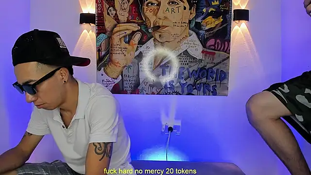 Snapshot of Threesome-no-mercy chatting on 10-04-25, 01:14 Threesome-no-mercy online show from 10-04-25, 01:14