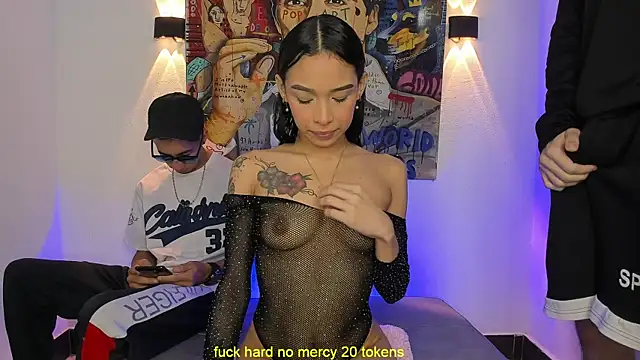 Snapshot of Threesome-no-mercy chatting on 10-06-25, 01:19 Threesome-no-mercy online show from 10-06-25, 01:19