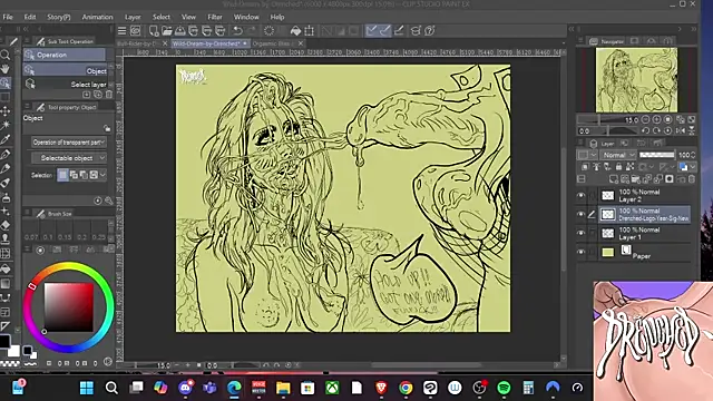 DrenchedArt online show from 12-02-24, 09:28