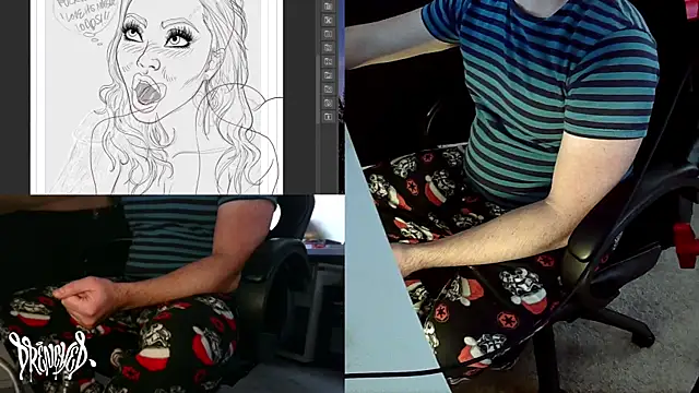 DrenchedArt online show from 12-19-24, 04:46