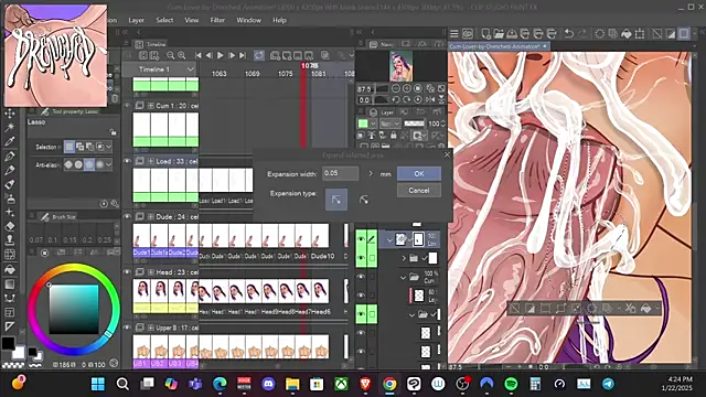 DrenchedArt online show from 01-23-25, 12:25