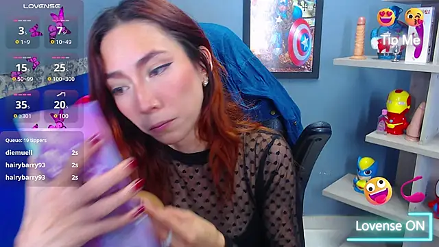 Erika Stevens online show from 03-09-25, 07:05