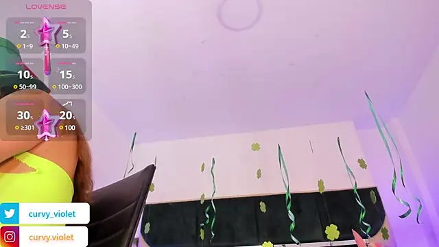 CurvyViolet online show from 03-17-25, 11:42