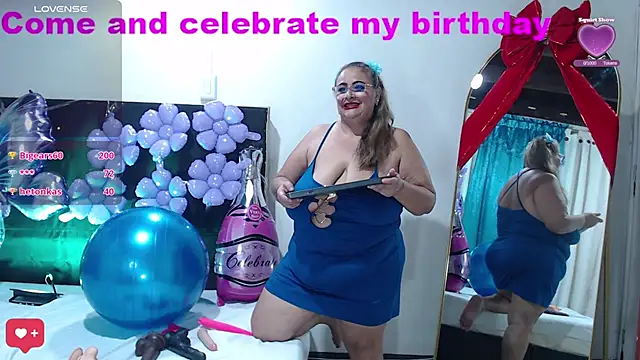 BBW salome online show from 02-09-25, 01:00