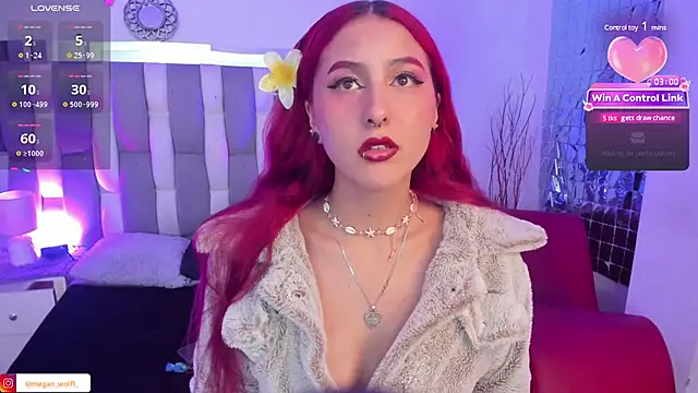 Snapshot of Megan_wolf1_ chatting on 03-21-25, 09:01 Megan wolf1 online show from 03-21-25, 09:01