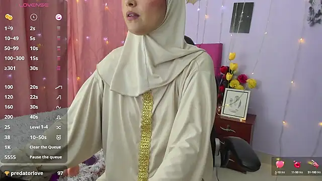 AishaAmin  online show from 12-07-24, 04:03