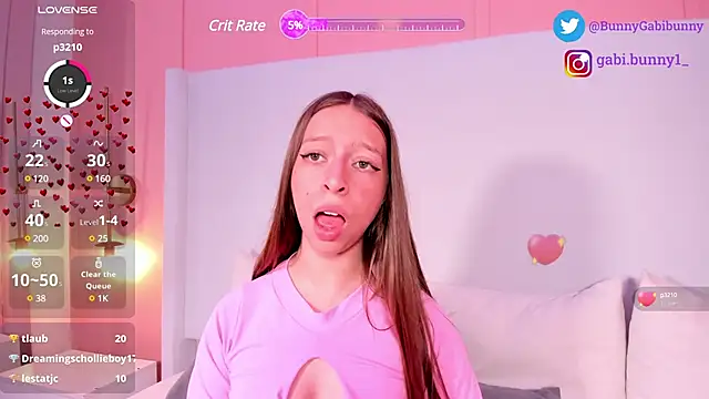 gabi bunny online show from 02-24-25, 08:36