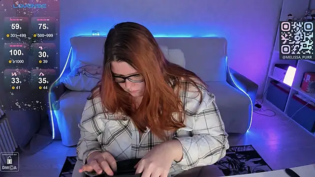 Melissa Purr online show from 03-07-25, 08:22