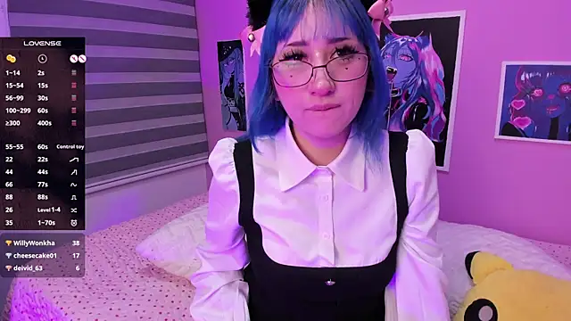 Snapshot of Miwa_violet chatting on 03-15-25, 03:18 Miwa violet online show from 03-15-25, 03:18