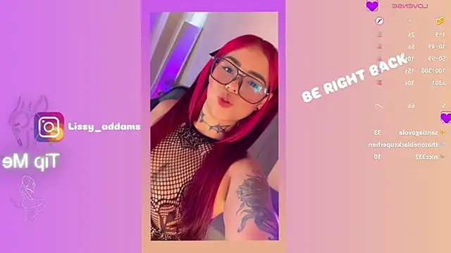 Snapshot of Lissy__Addams chatting on 02-01-25, 10:34 Lissy Addams online show from 02-01-25, 10:34