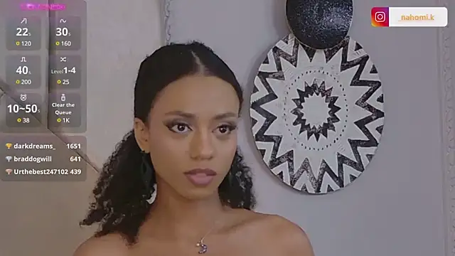 Snapshot of Nahomi_King chatting on 01-10-25, 10:25 Nahomi King online show from 01-10-25, 10:25
