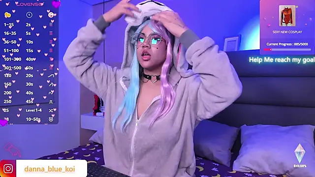 blue koi online show from 01-02-25, 08:24