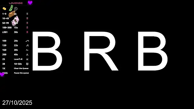 Snapshot of Victtoria_Parker chatting on 10-27-25, 09:30 Victtoria Parker online show from 10-27-25, 09:30