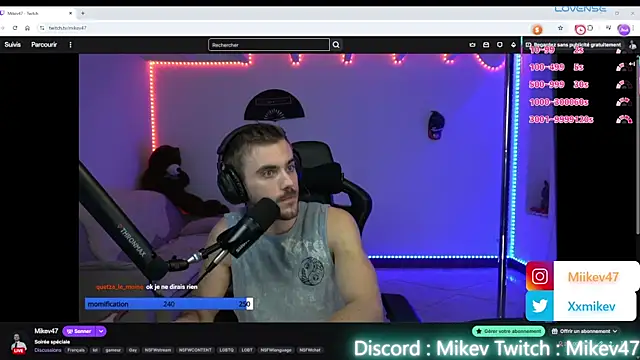 Mikev online show from 09-18-25, 06:10