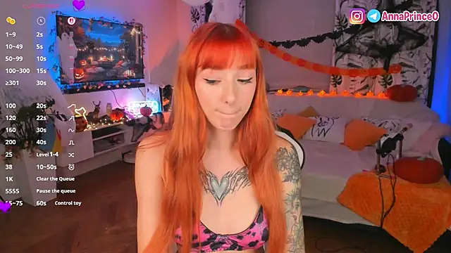 Anna Prince online show from 10-13-25, 03:50